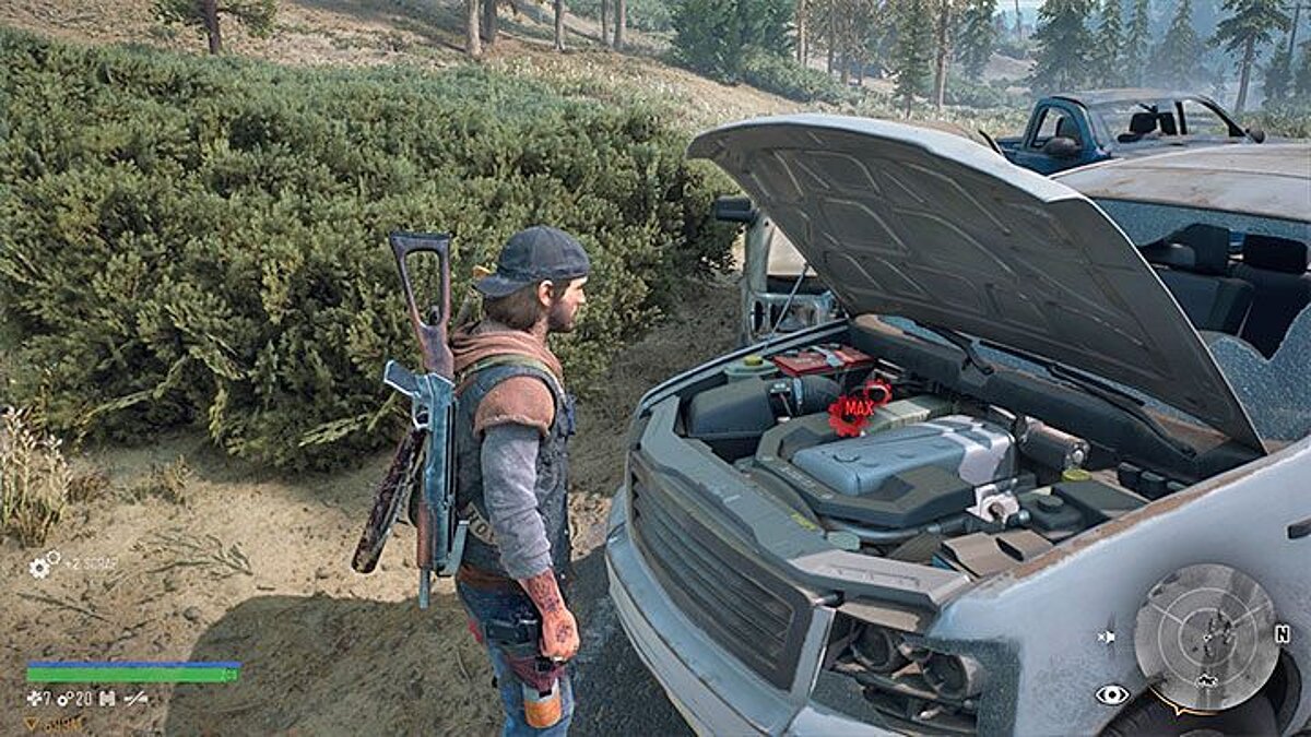 Days gone машины