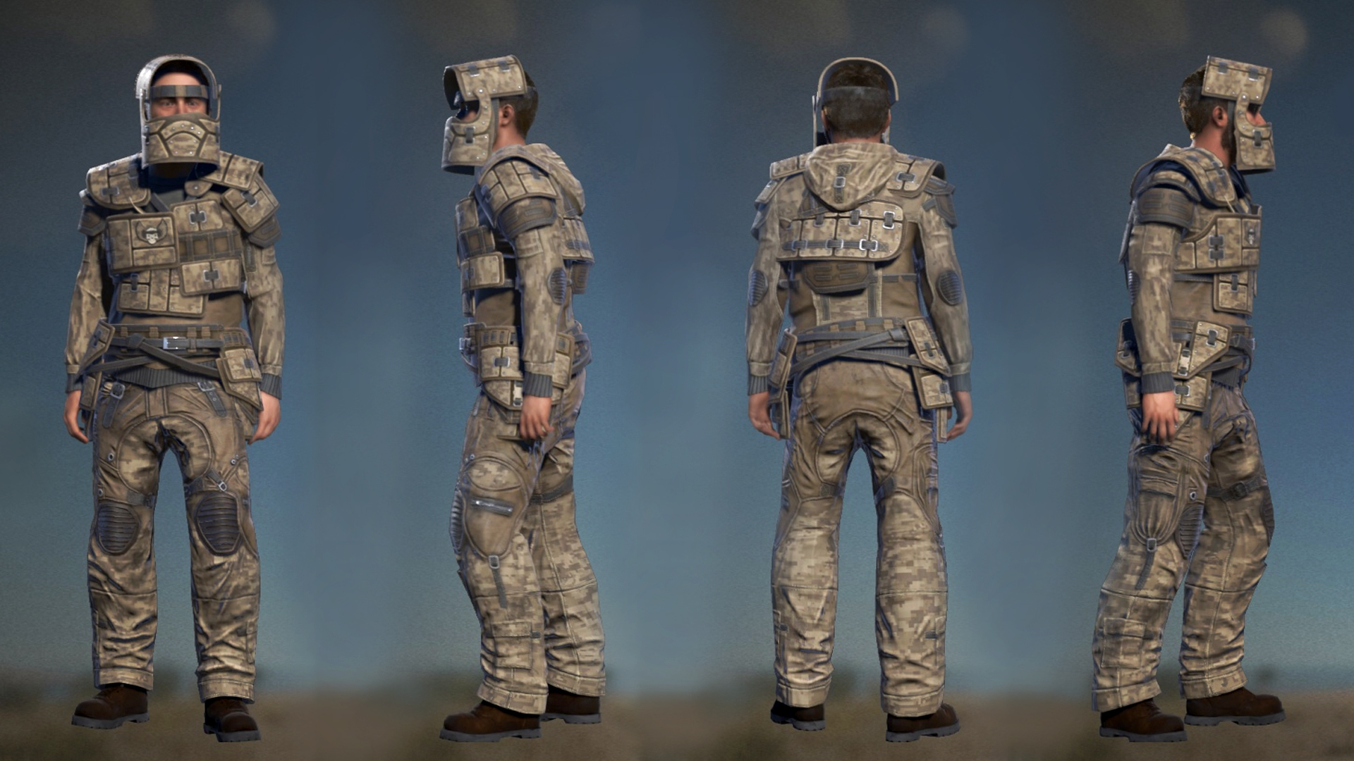 Desert Raiders Roadsign Pants screenshot 1
