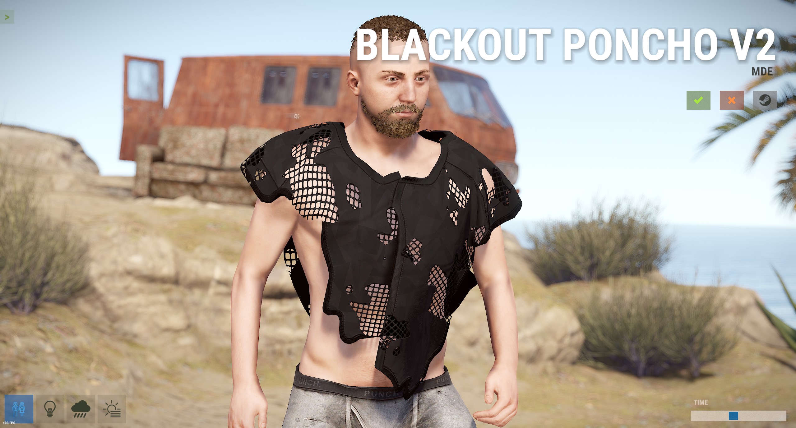 Blackout Poncho screenshot 1