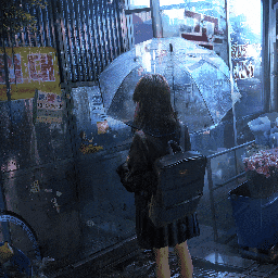 Steam Workshop::Girl under Rain [4K]