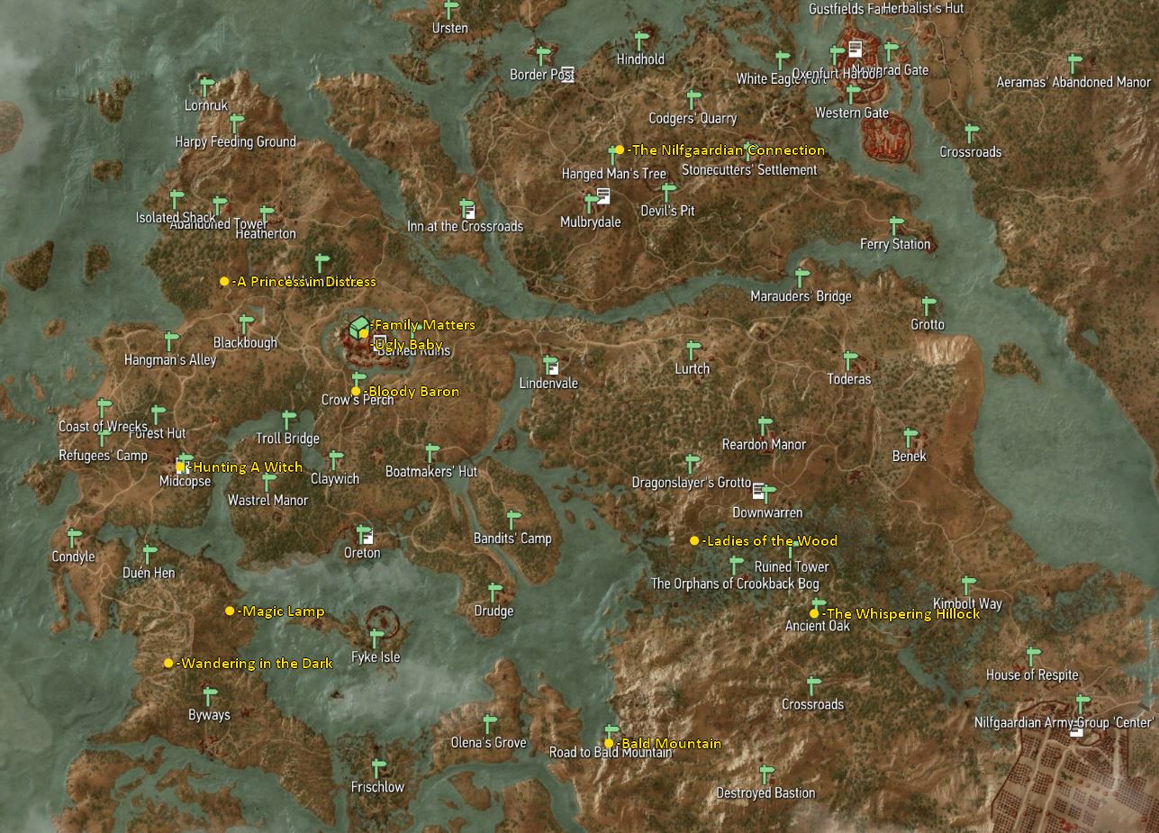 Steam Community :: Guide :: Velen Map And Locations | The Witcher 3