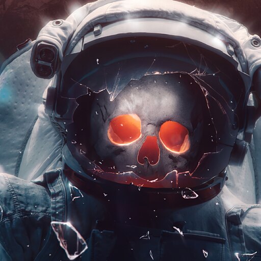 Steam Workshop::Astronaut Skull