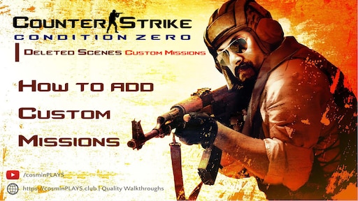 CS:CZ Counterstrike Condition Zero - New Deleted Scenes Missions