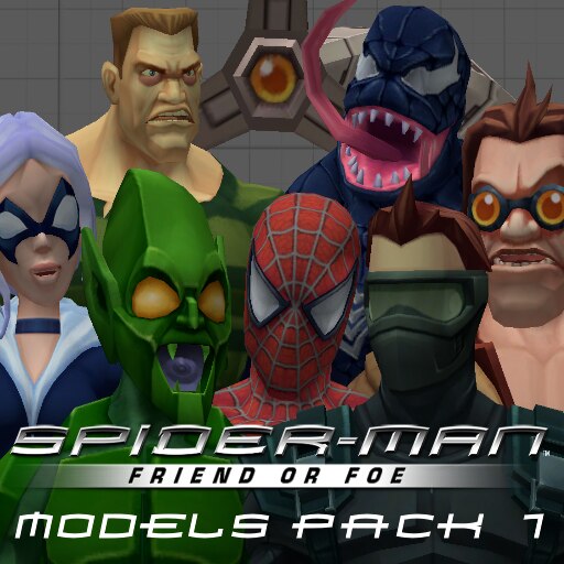 Steam Workshop::Spiderman Friend Or Foe Models Pack 1