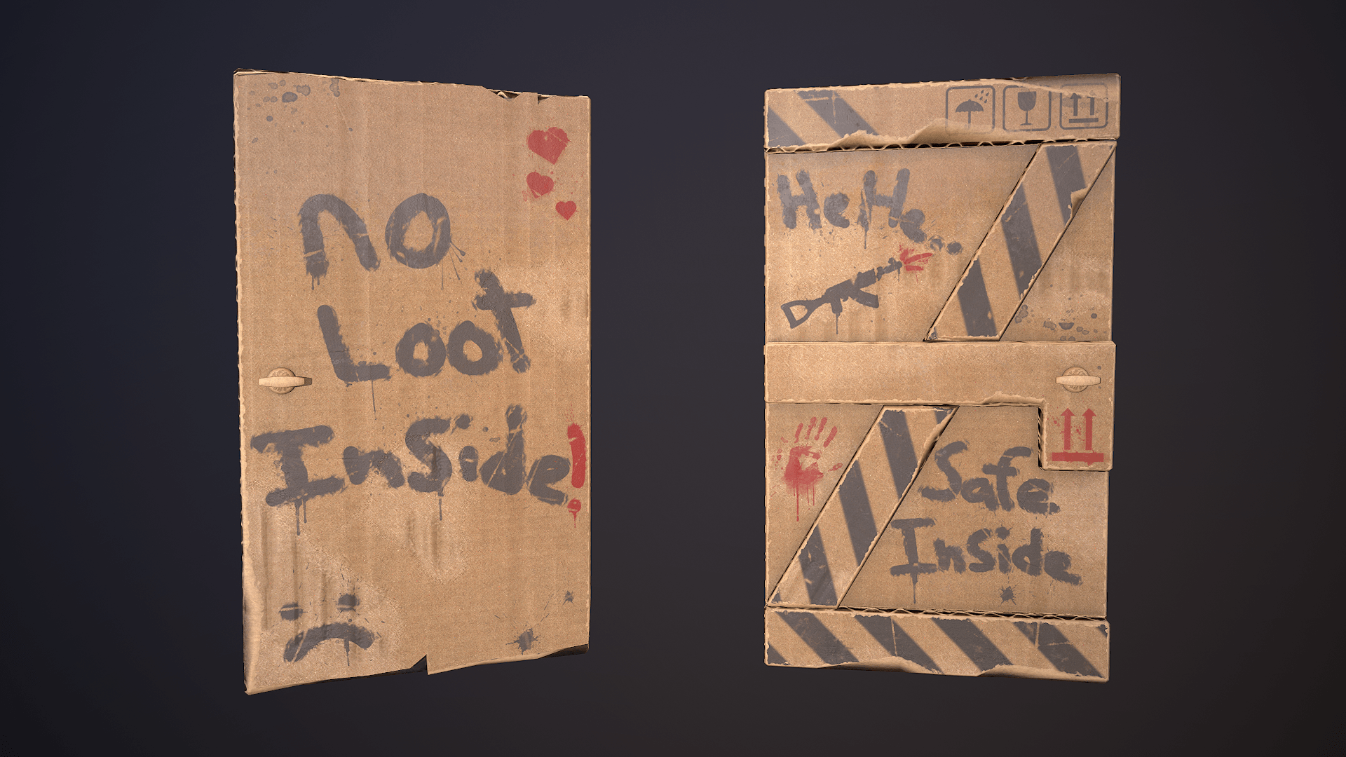 Poor Man's Cardboard Door screenshot 1