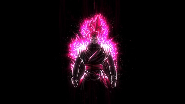 Steam Workshop::Black Goku Rose Dragon Ball Super [4K]