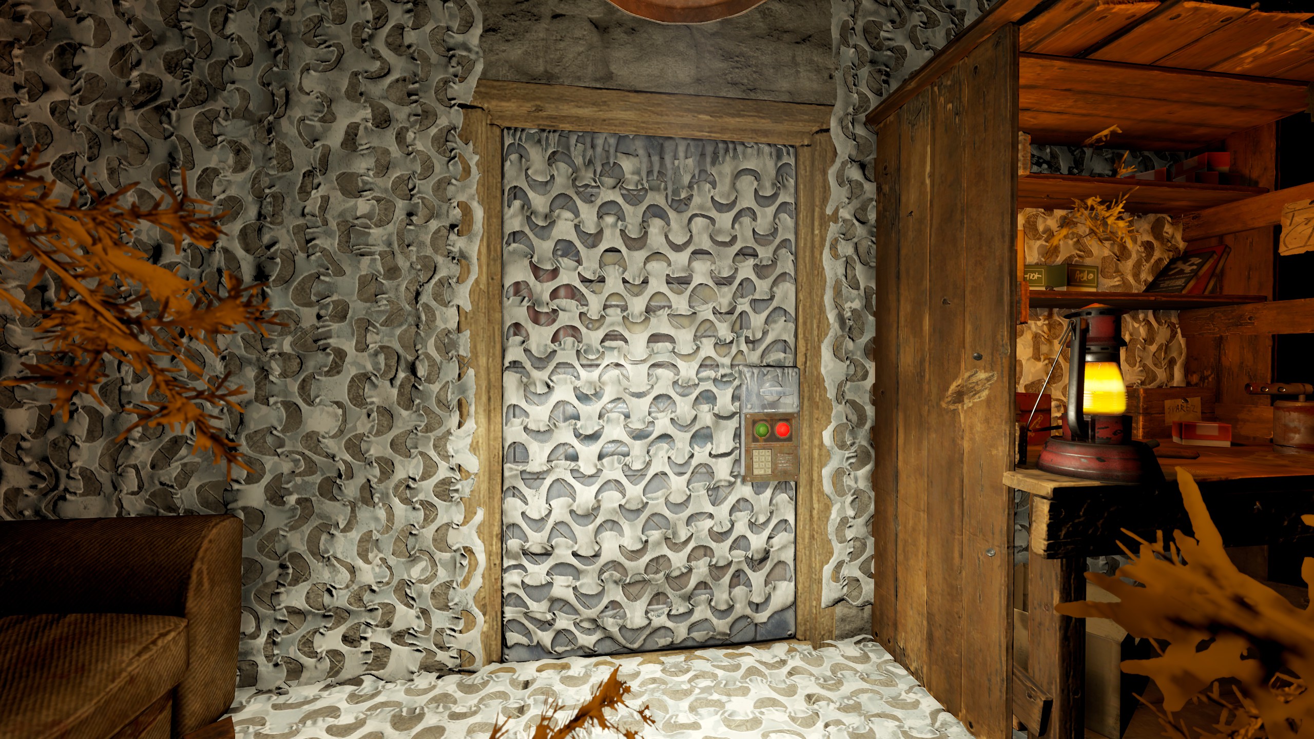 Arctic Camouflage Net Door thumbnail 2