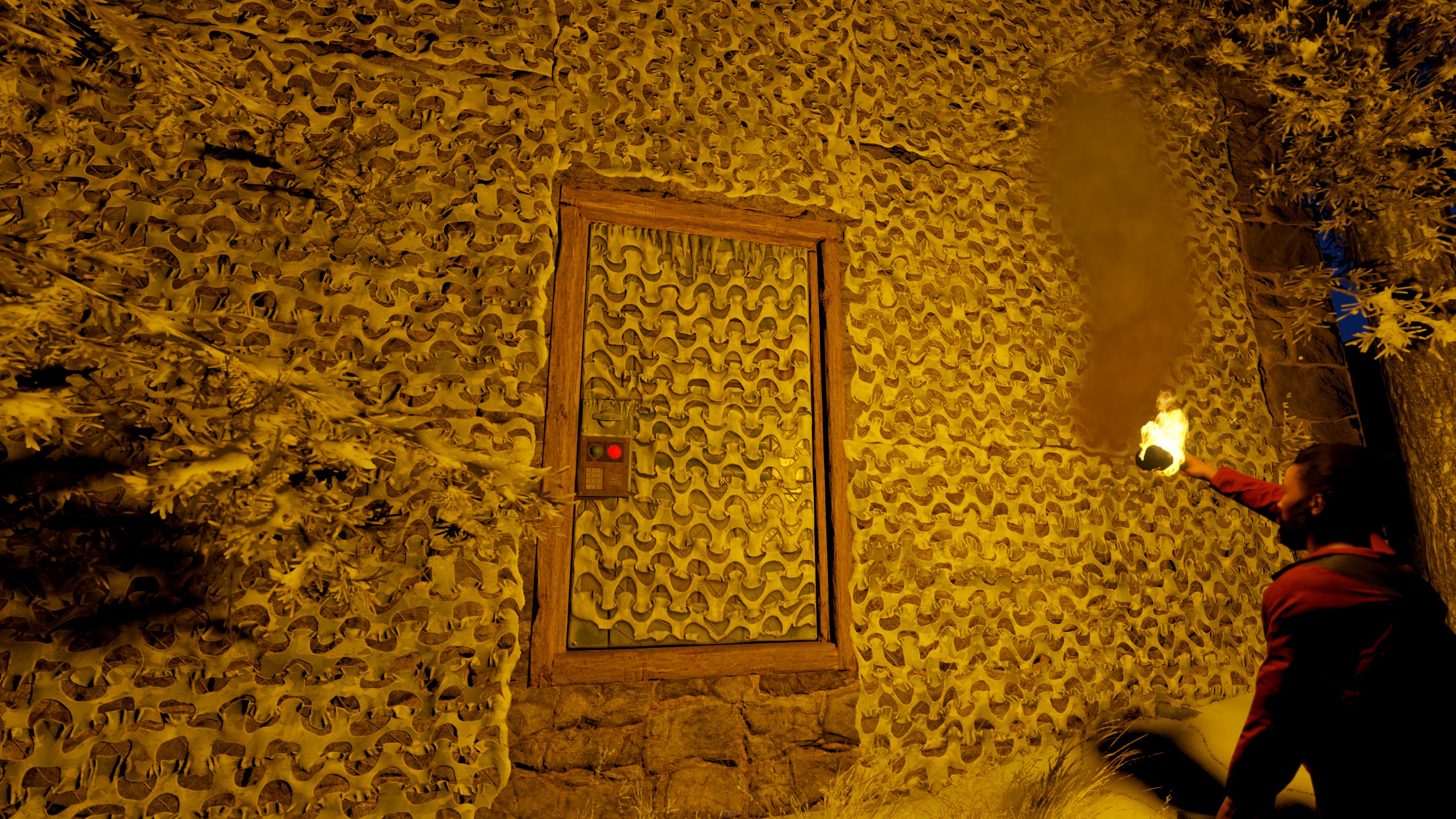 Arctic Camouflage Net Door thumbnail 3