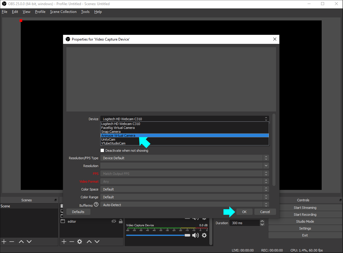 Animaze How Do I Stream With OBS 