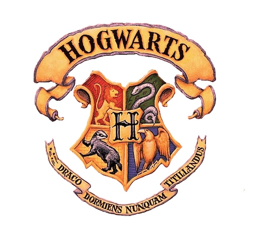 Гарри Поттер логотип Хогвартса