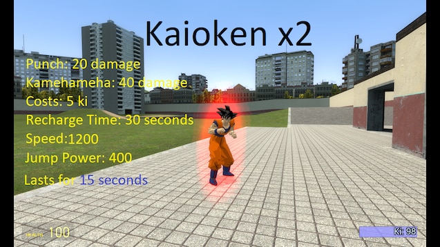 Super Saiyan Blue Kaioken x20 - Roblox
