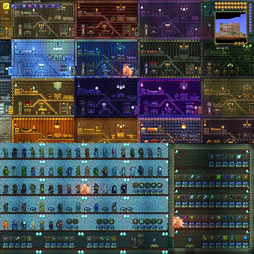 HOW TO GET ALL ITEMS MAP TERRARIA 1.4.4.9 IN STEAM  HOW TO DOWNLOAD ALL  ITEMS MAP TERRARIA 2023 