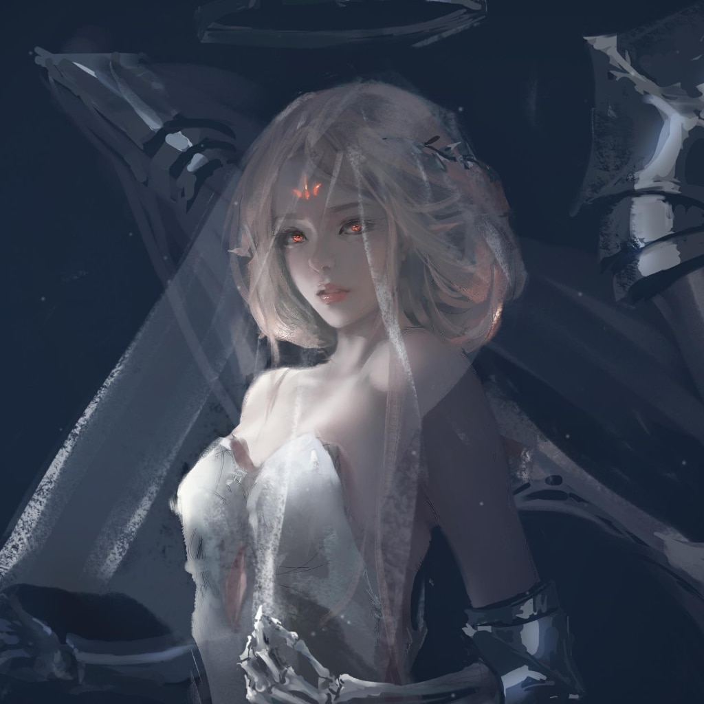 Metallic Angel - WLOP 4K