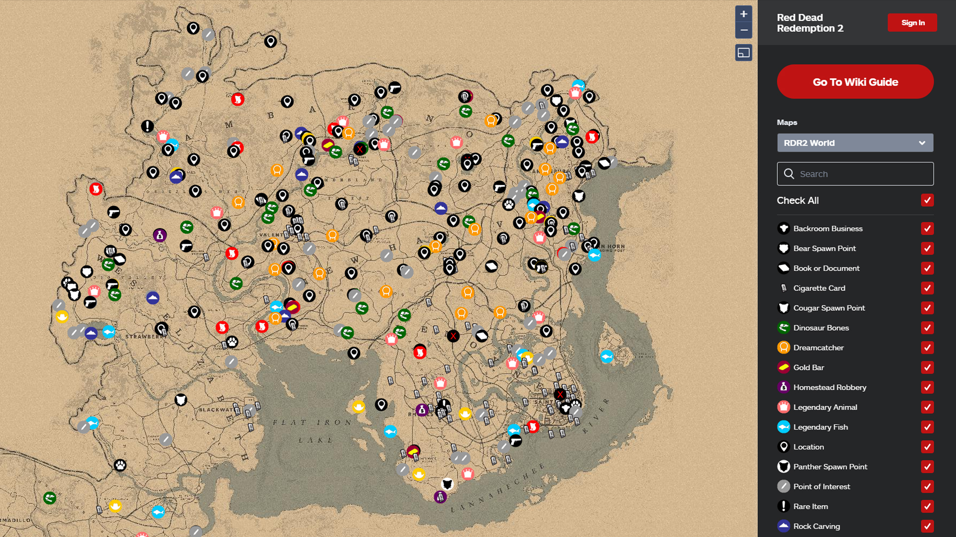 Steam Community Guide Best Interactive Map For RDO RDR2