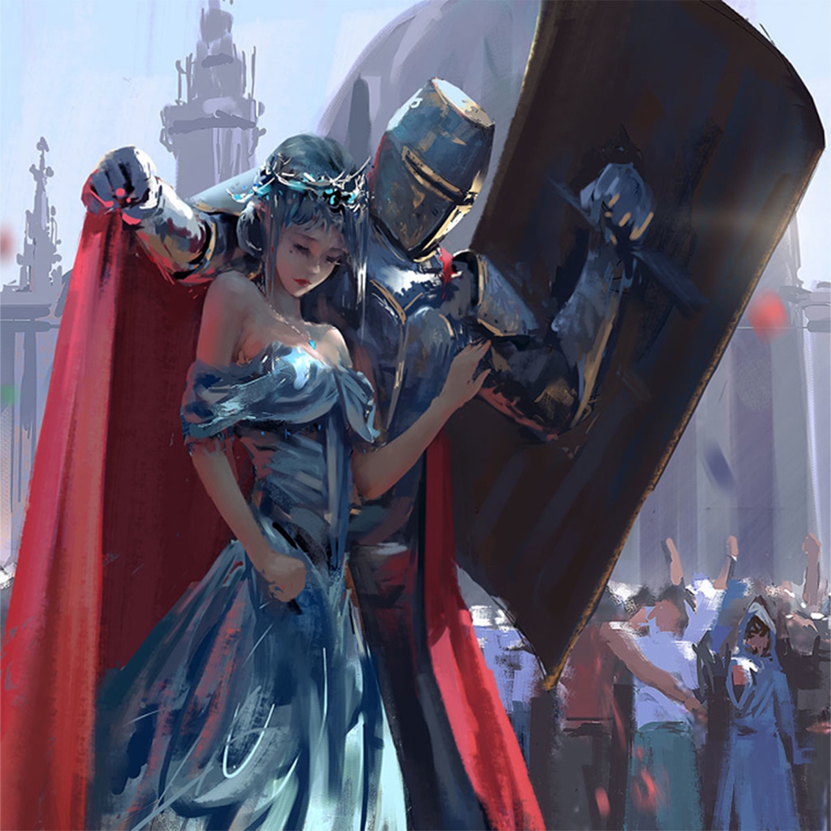 Knight and princess