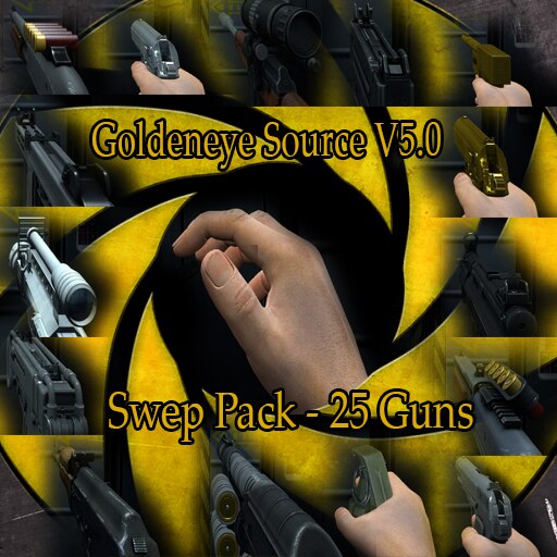Goldeneye 007: Source - All Weapons Showcase 