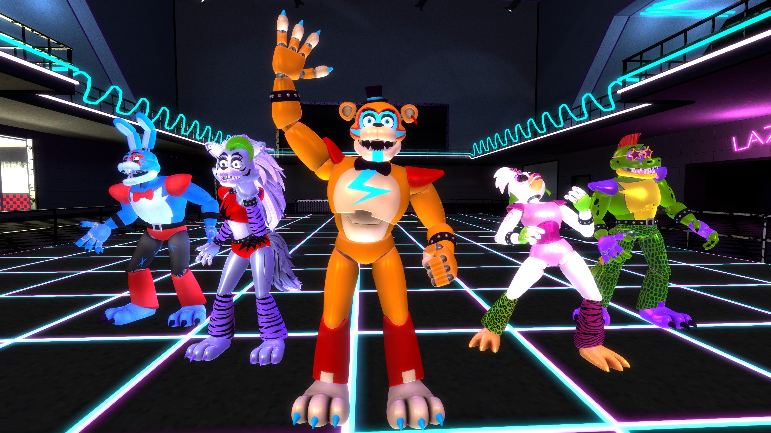 Steam Workshop::FNaF Security Breach SNPCs