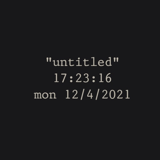 simple aesthetic date and clock wallpaper