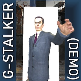 a photo of gman from half life 2 in the style of