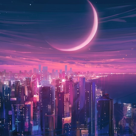 City Moon | Wallpapers HDV