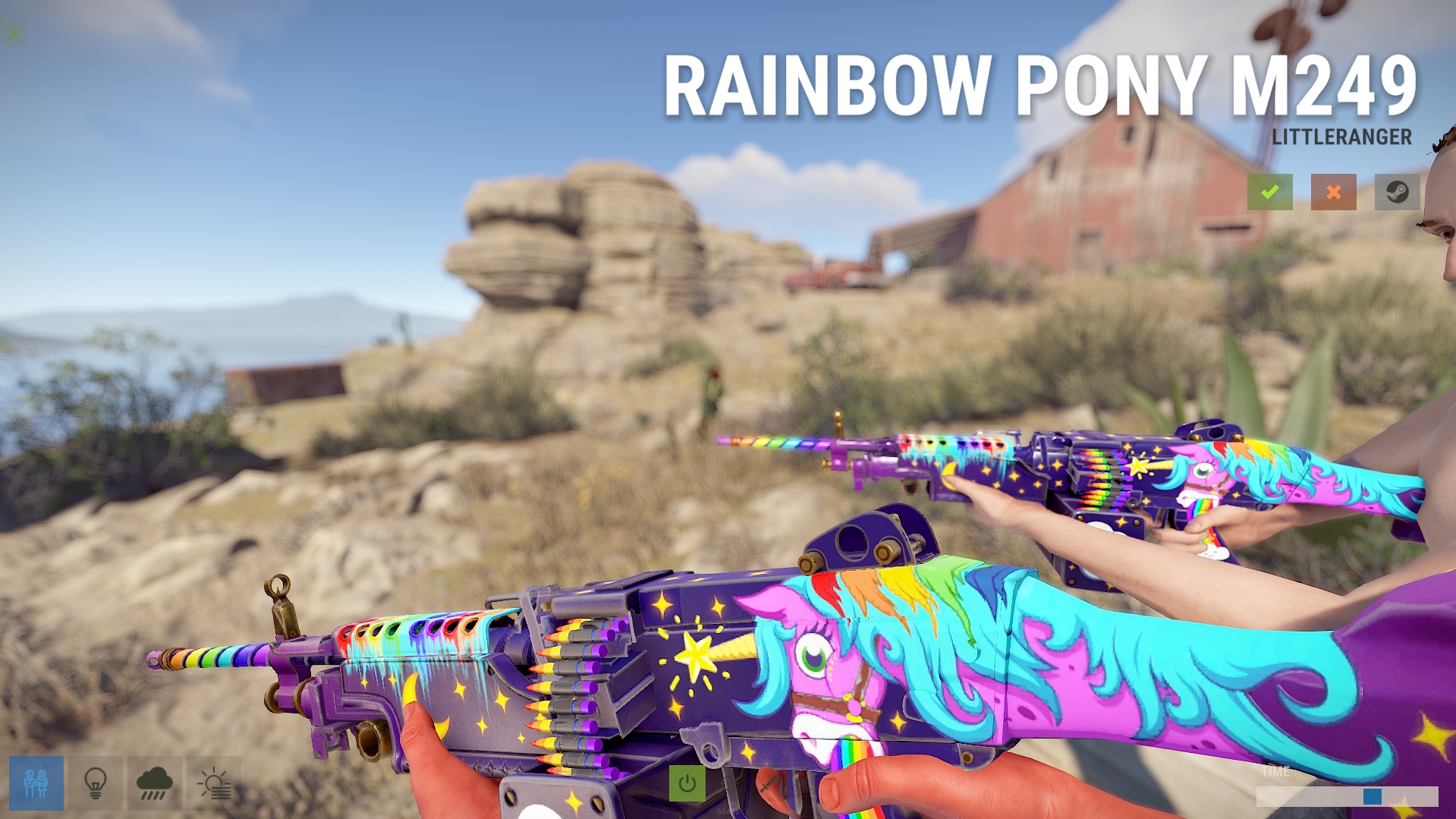 Rainbow Pony M249 thumbnail 2