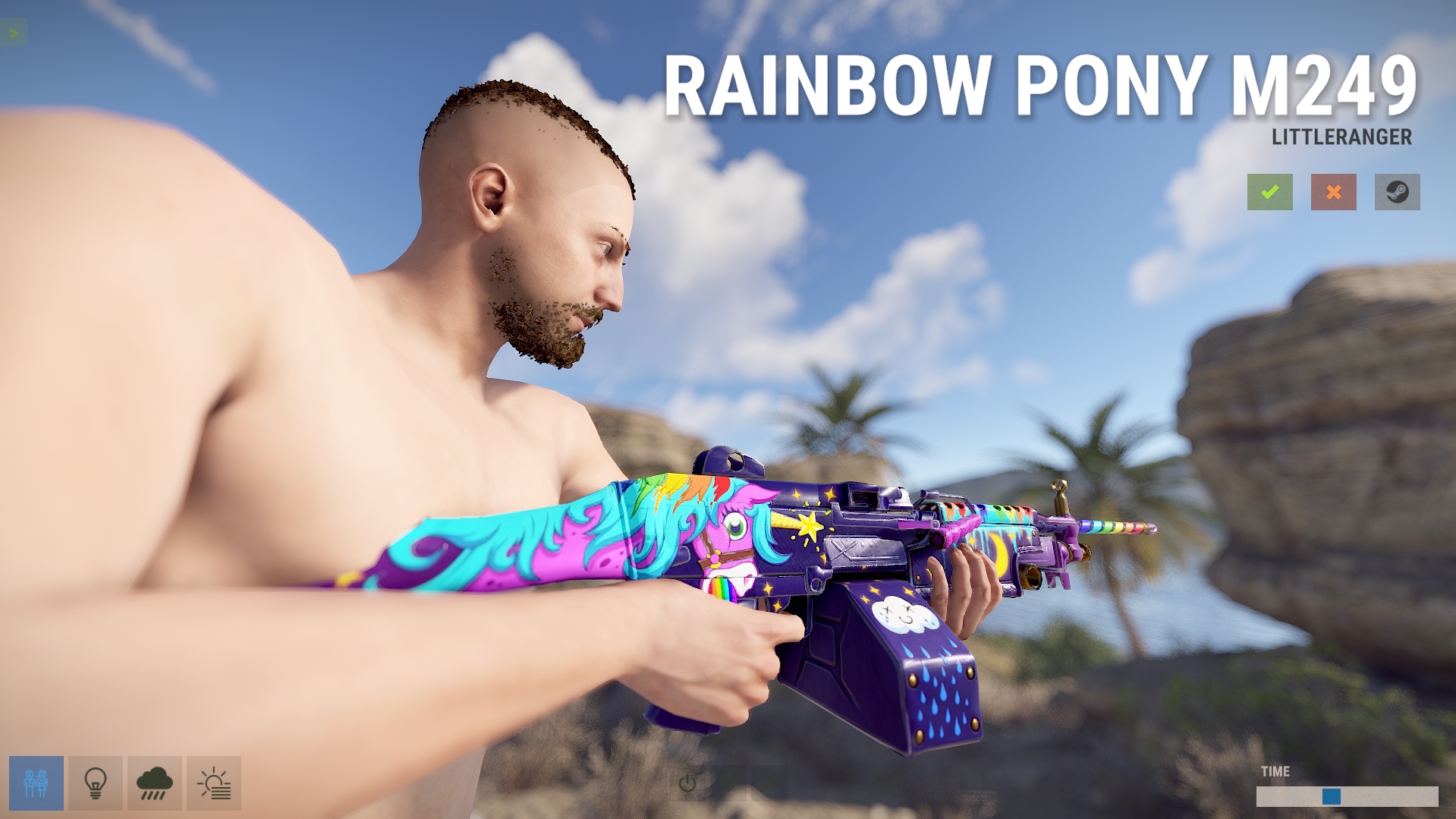 Rainbow Pony M249 thumbnail 3