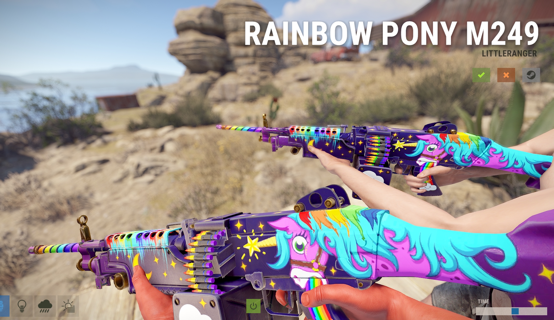 Rainbow Pony M249 thumbnail 7