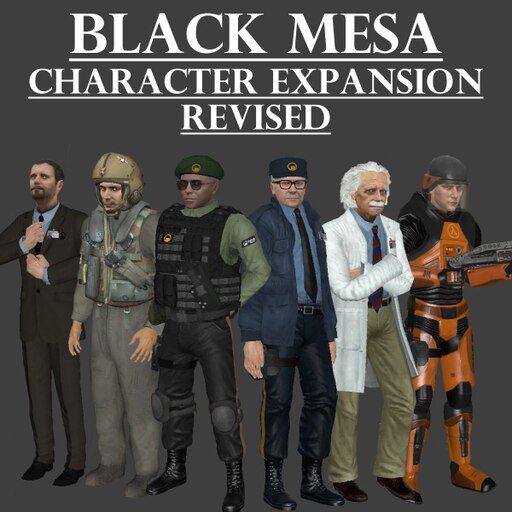 Steam Workshop::BMCE Addon - Black Mesa Character Expansion Revised