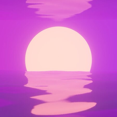 Pink Sunset Loop 1080p