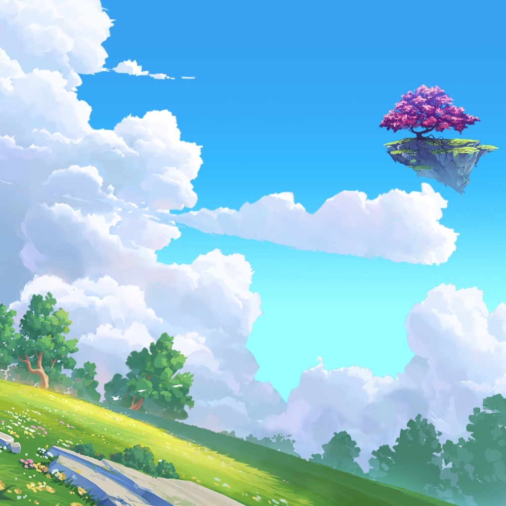 Magical Landscape 21:9 w lofi | Wallpapers HDV