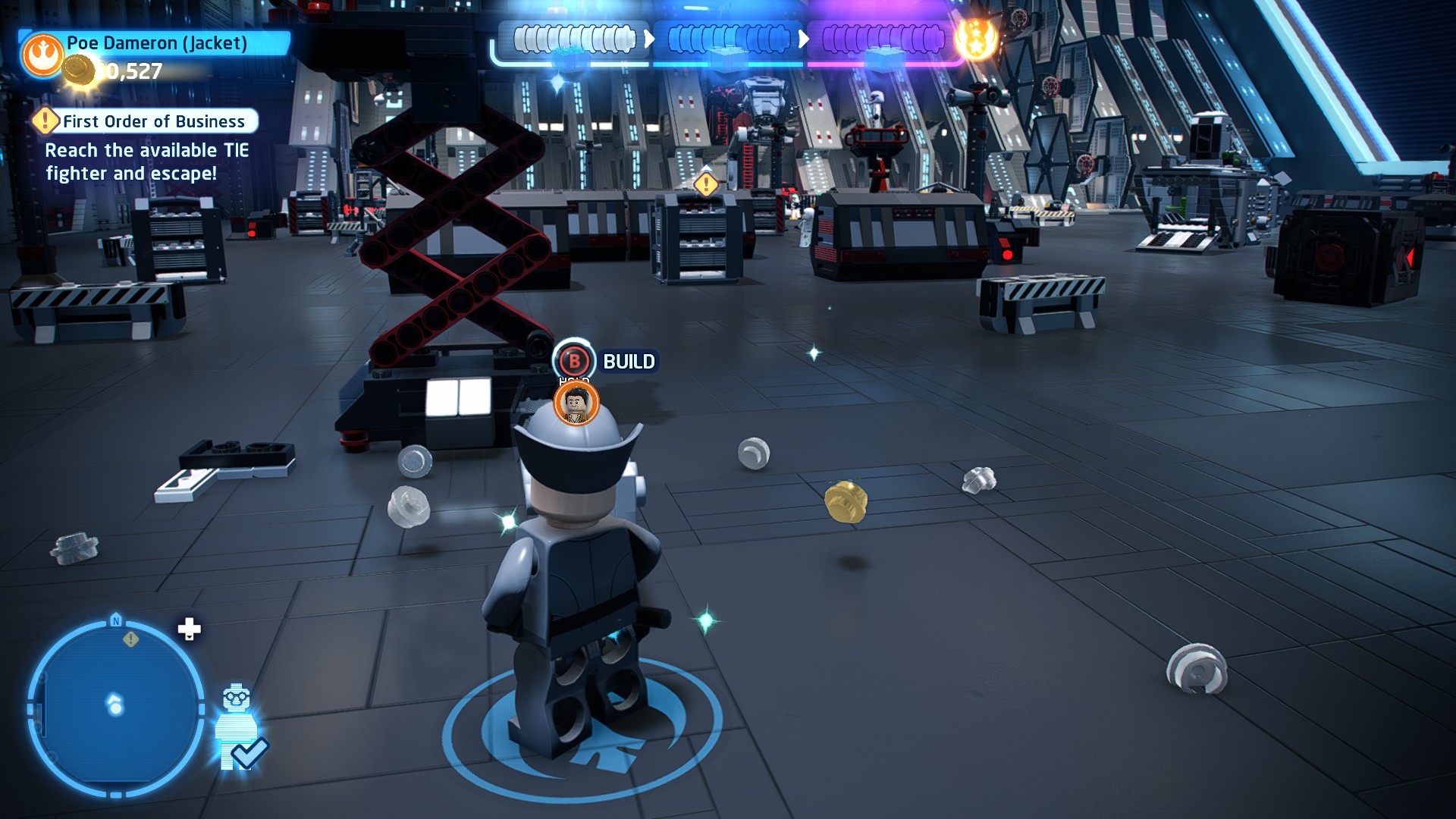 Great Temple Rebel & Empire Tile Puzzle Solution Guide in Lego Star Wars  The Skywalker Saga 