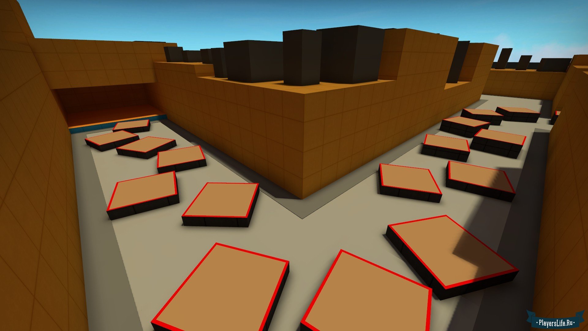 Карта для тренировки банихопа в кс го