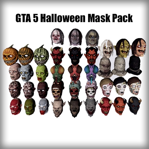 Steam Workshop::[GTA V] Halloween Mask Pack