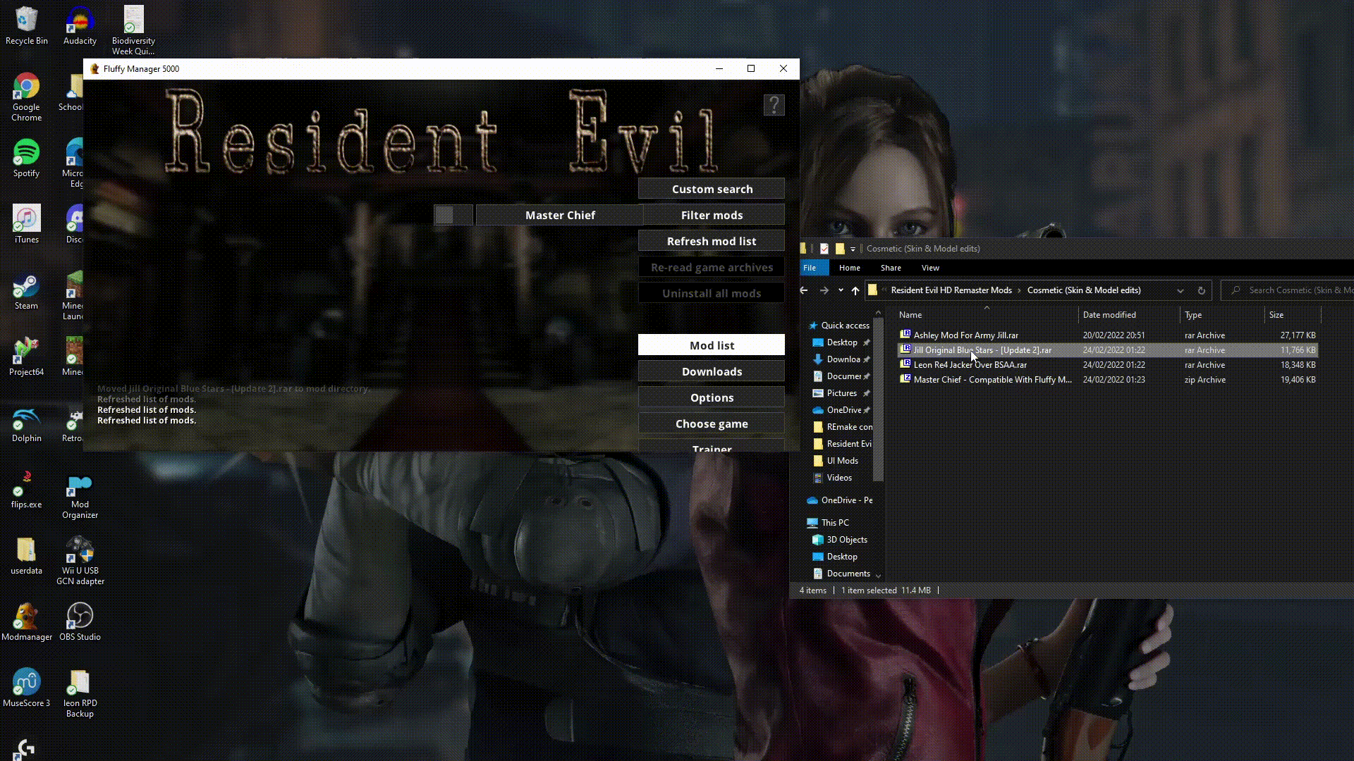 Resident Evil HD Remaster gets a retro-cool 1996 Demake Mod