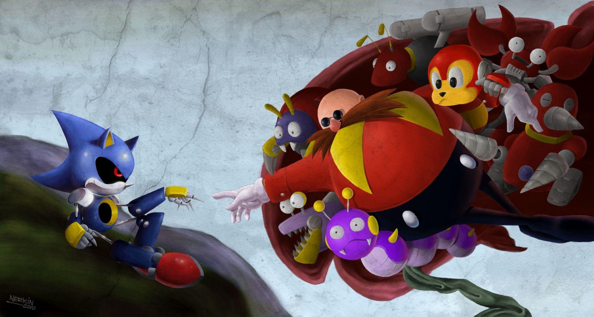 FNF: VS Starved 3D / VS Scary Eggman 3D [Sonic.EXE 2.5 / 3.0
