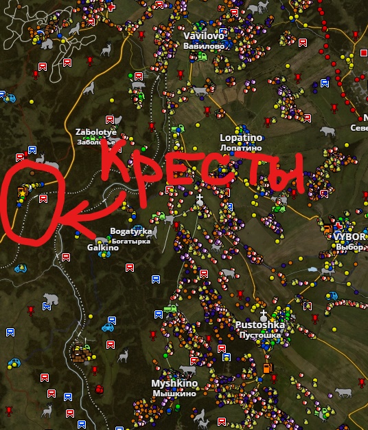 Карта машин dayz