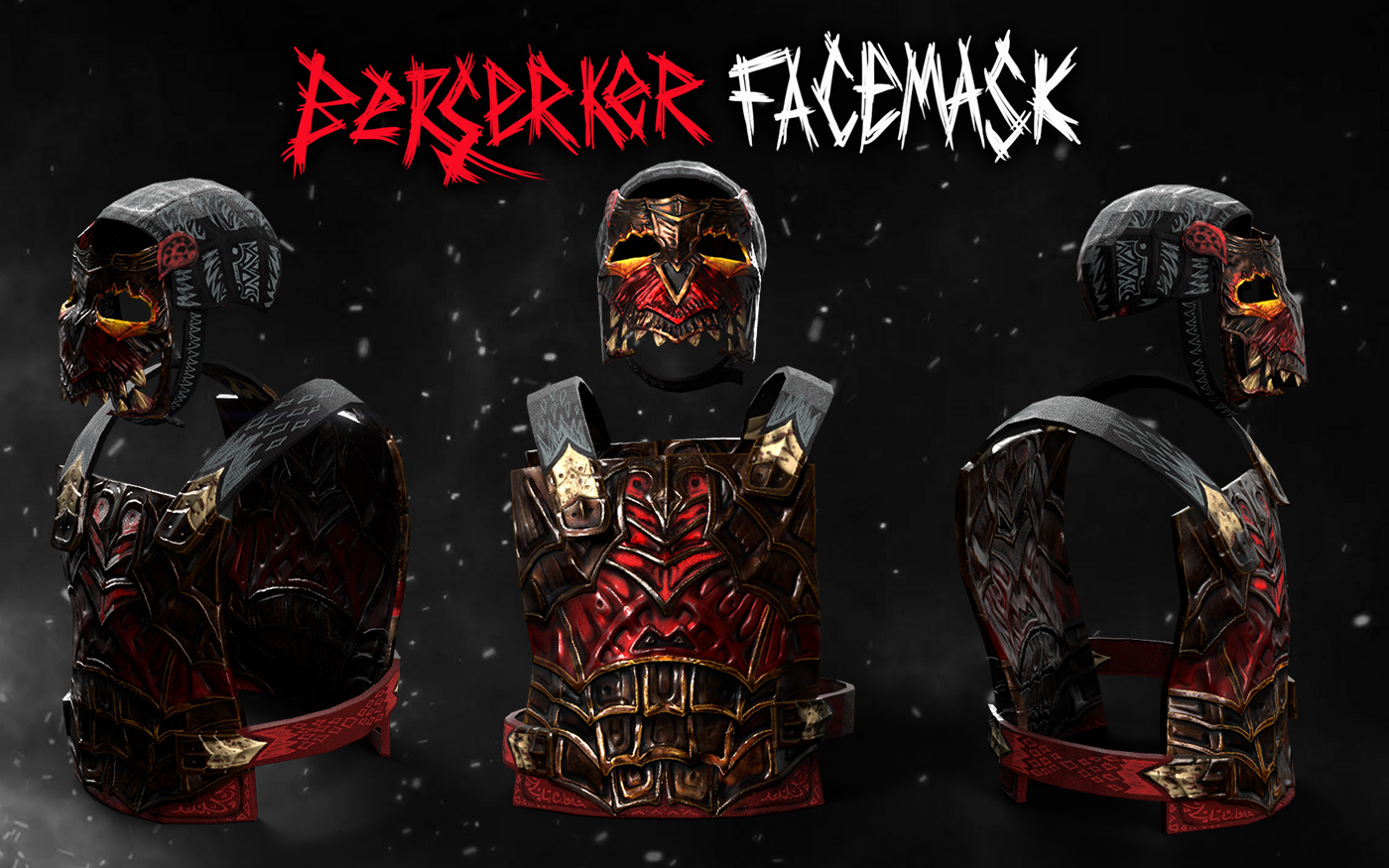 Berserker Facemask thumbnail 5