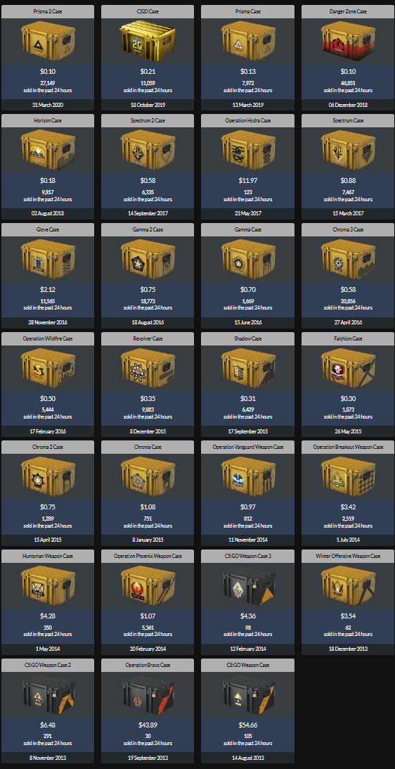 Csgo Crate Drops – Dreams & Nightmares Case Skins – MDSPE