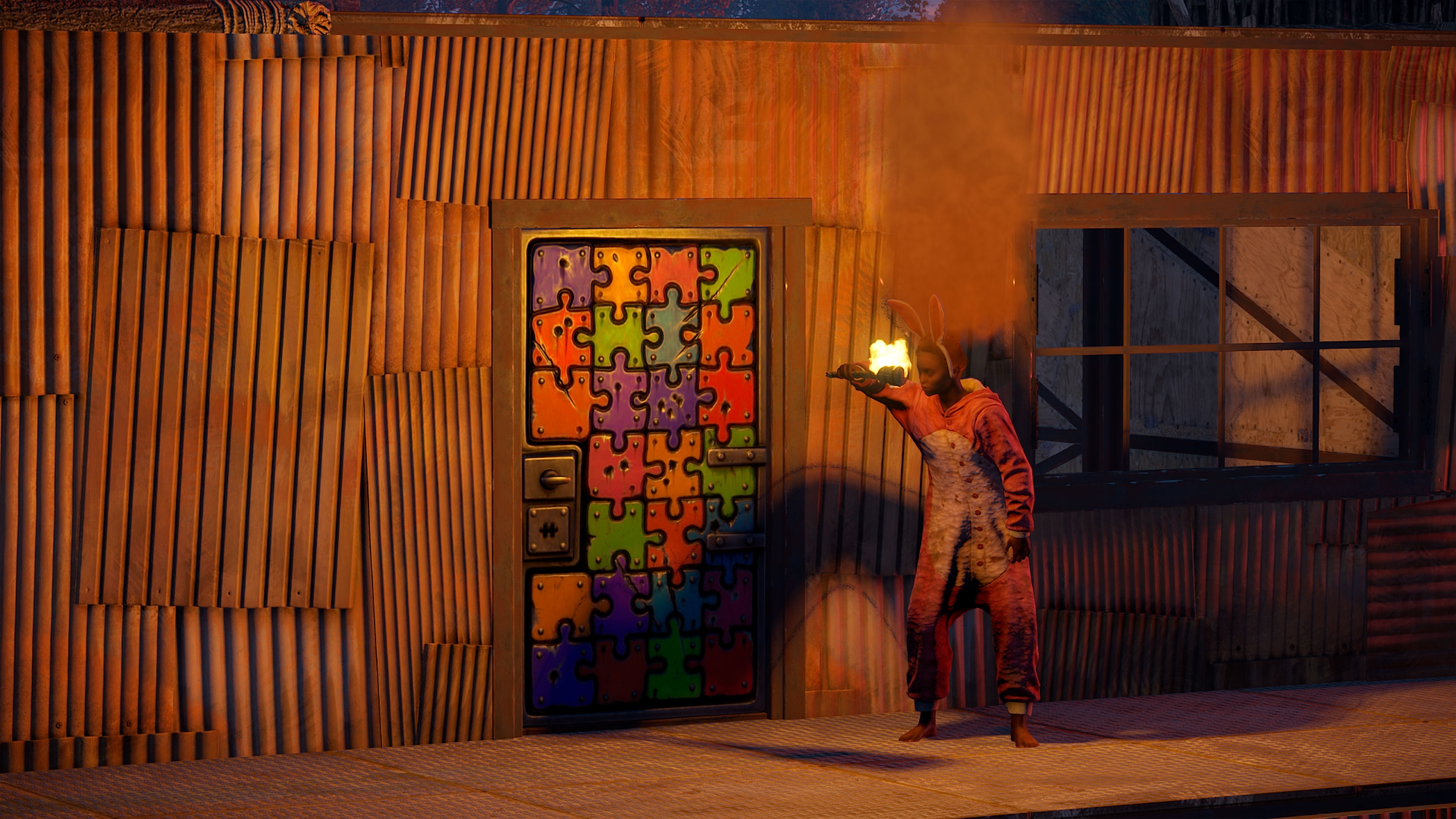 Puzzle Sheet Metal Door thumbnail 3