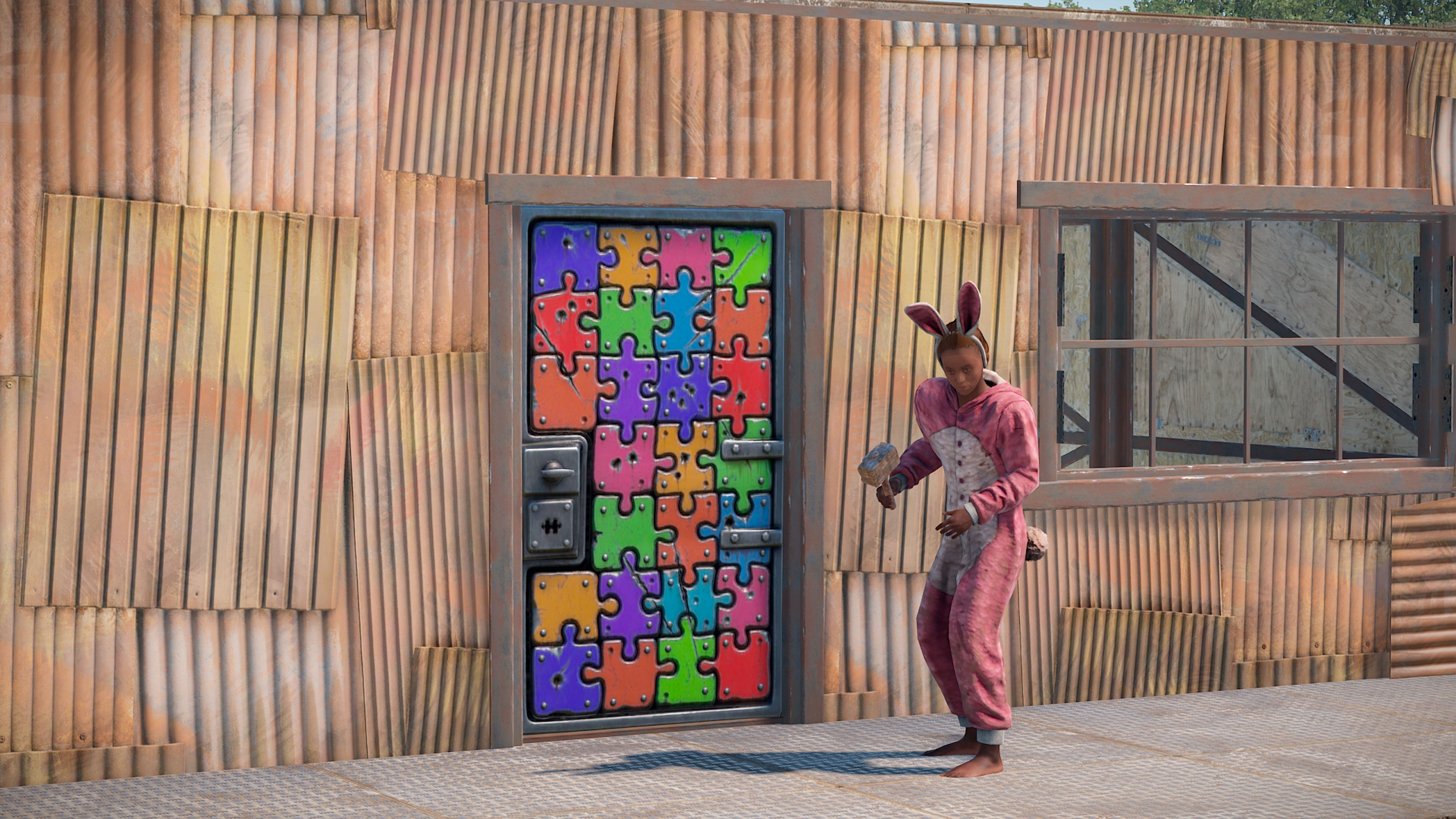 Puzzle Sheet Metal Door thumbnail 2
