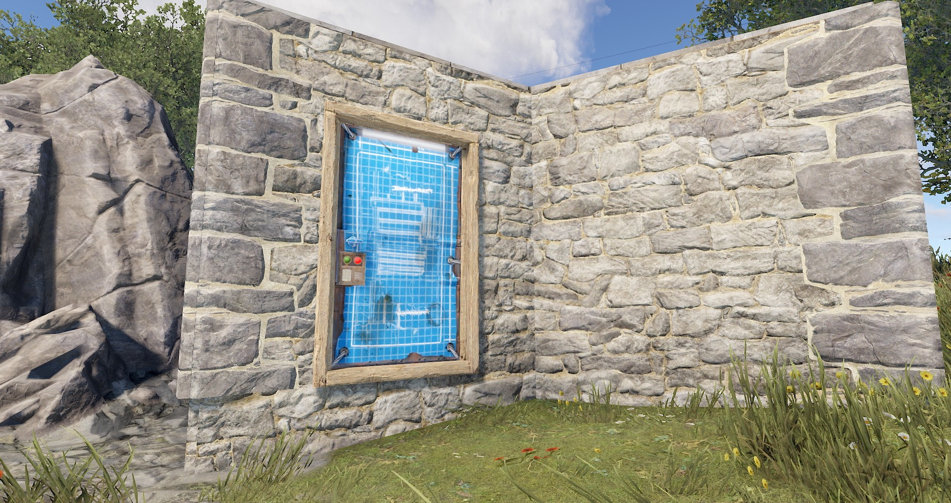 Blueprint Metal Door thumbnail 3