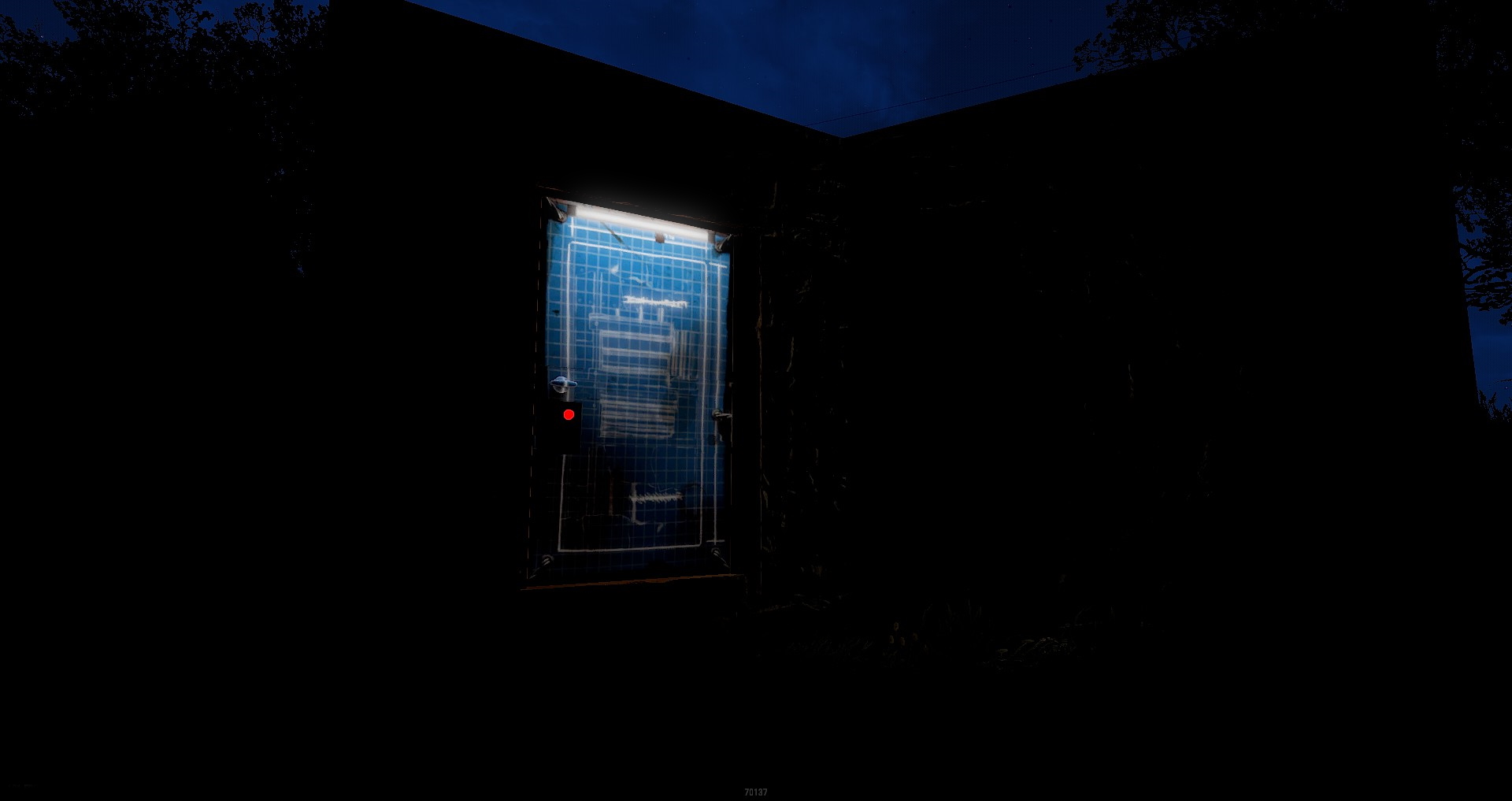 Blueprint Metal Door thumbnail 4