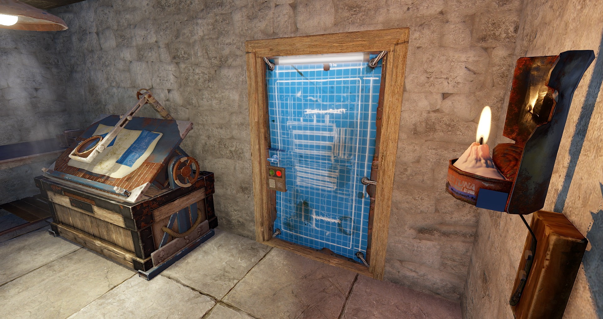 Blueprint Metal Door thumbnail 5