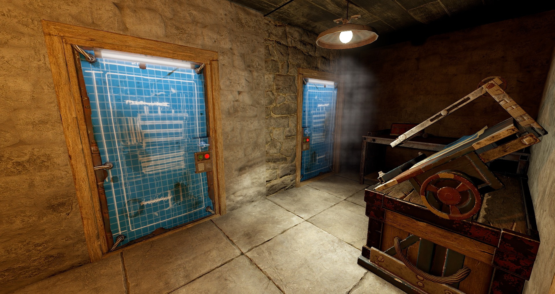 Blueprint Metal Door thumbnail 6