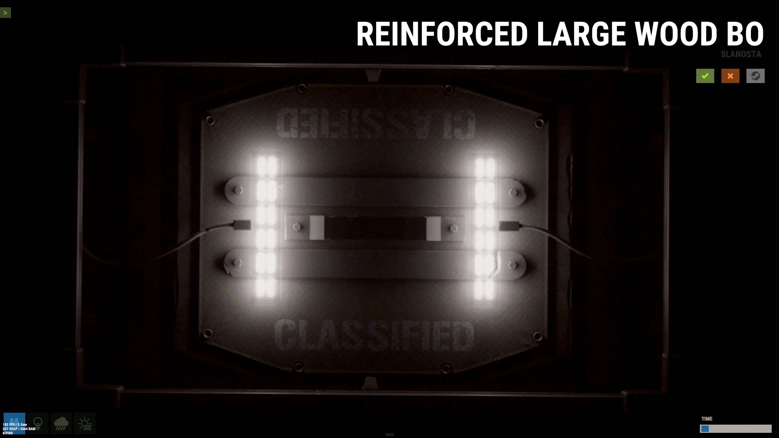 Reinforced Large Wood Box thumbnail 9