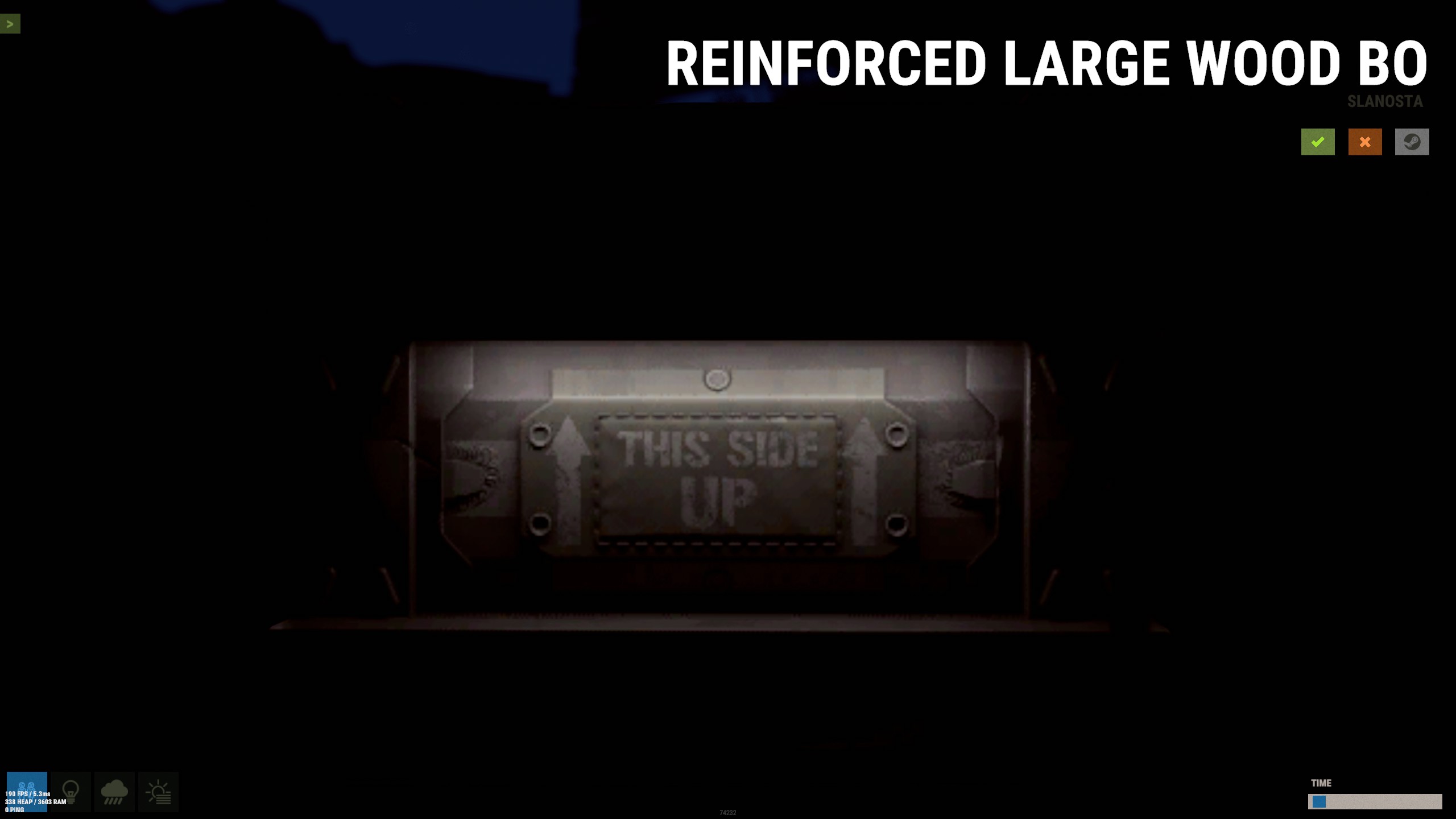 Reinforced Large Wood Box thumbnail 10