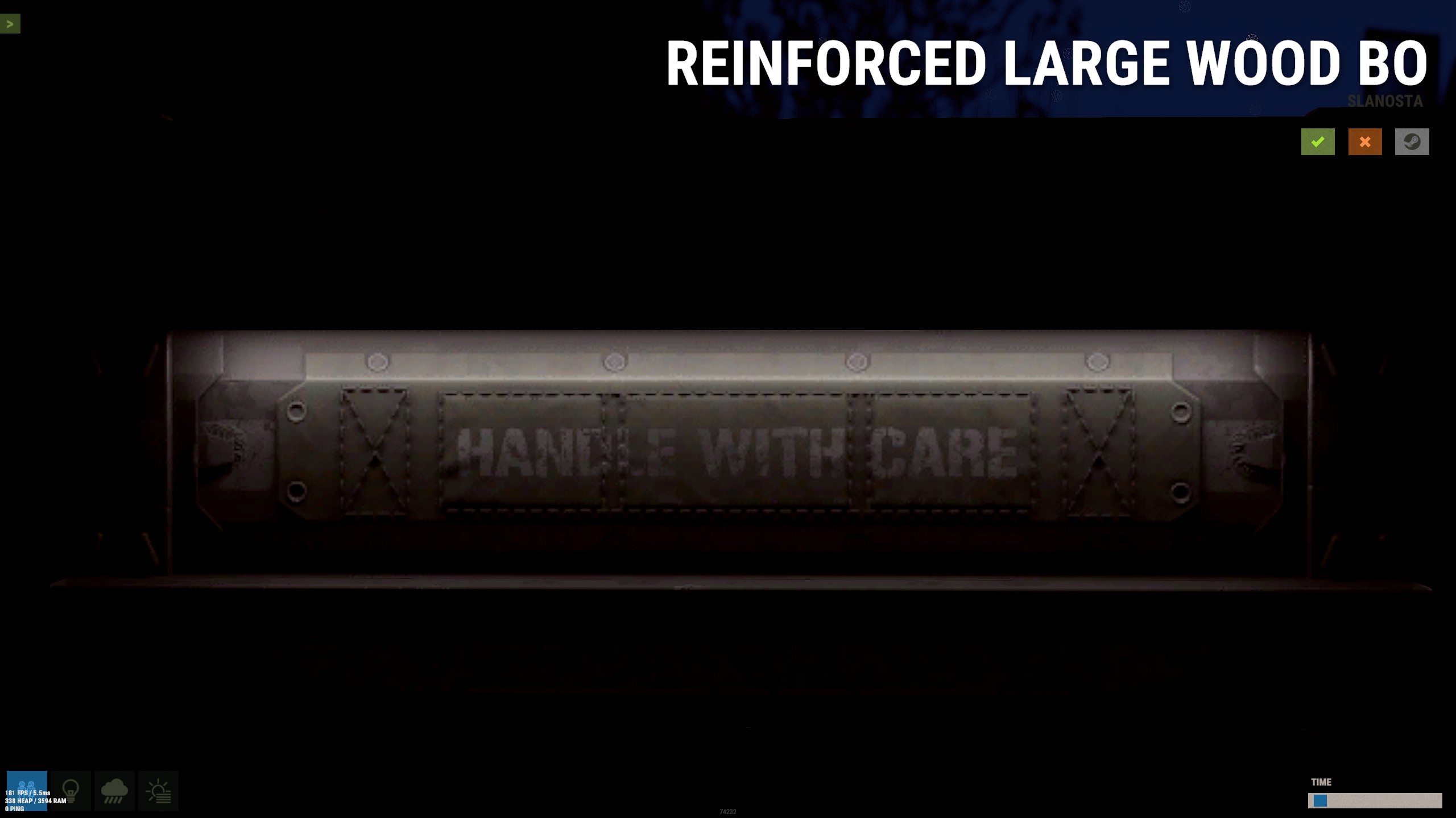 Reinforced Large Wood Box thumbnail 11