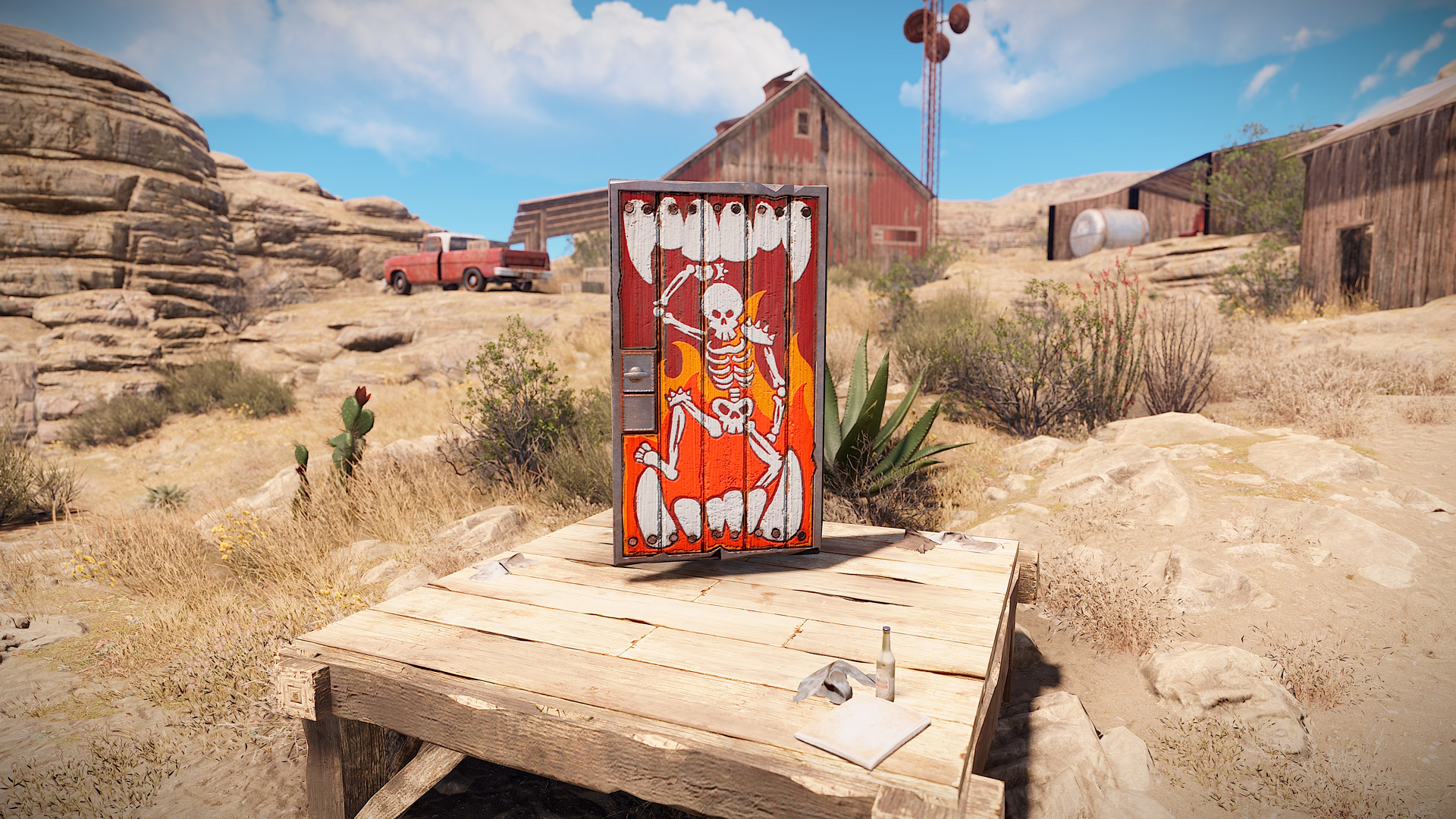 Brothers of Fire Wooden Door thumbnail 3