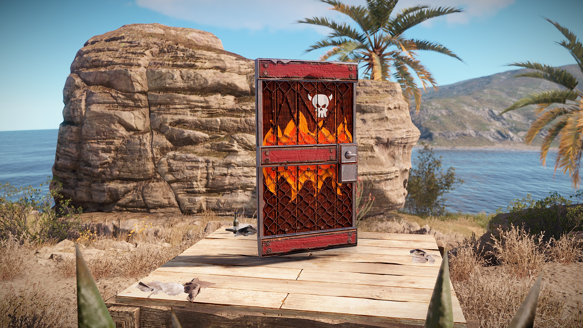 Brothers of Fire Wooden Door thumbnail 4
