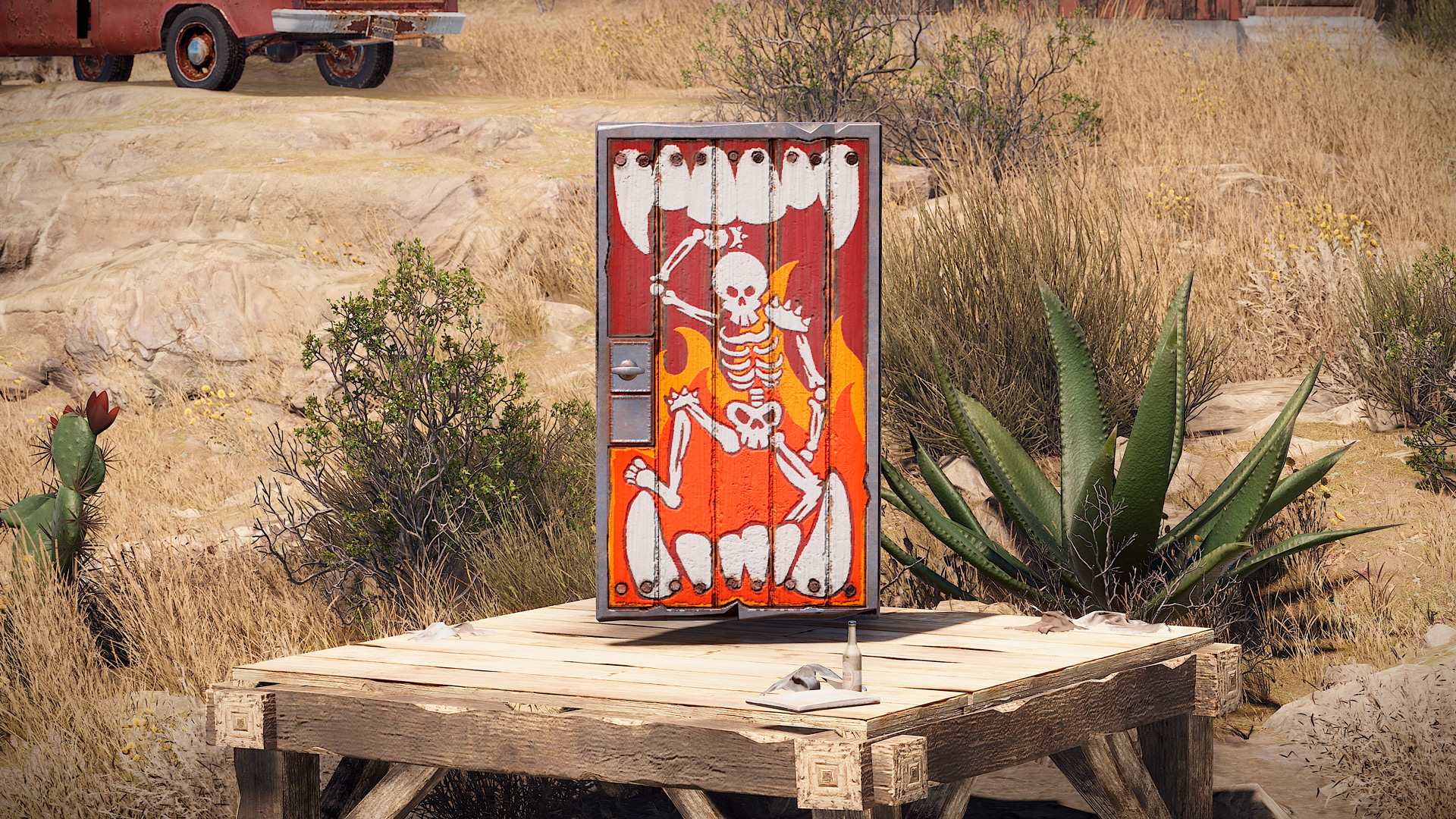 Brothers of Fire Wooden Door thumbnail 5